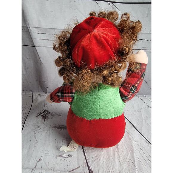 T L Toys Singing Dancing Interactive Caroler Boy Animated Christmas Vintage 9" - Picture 7 of 8